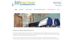 Desktop Screenshot of moonvalleychiropractic.com